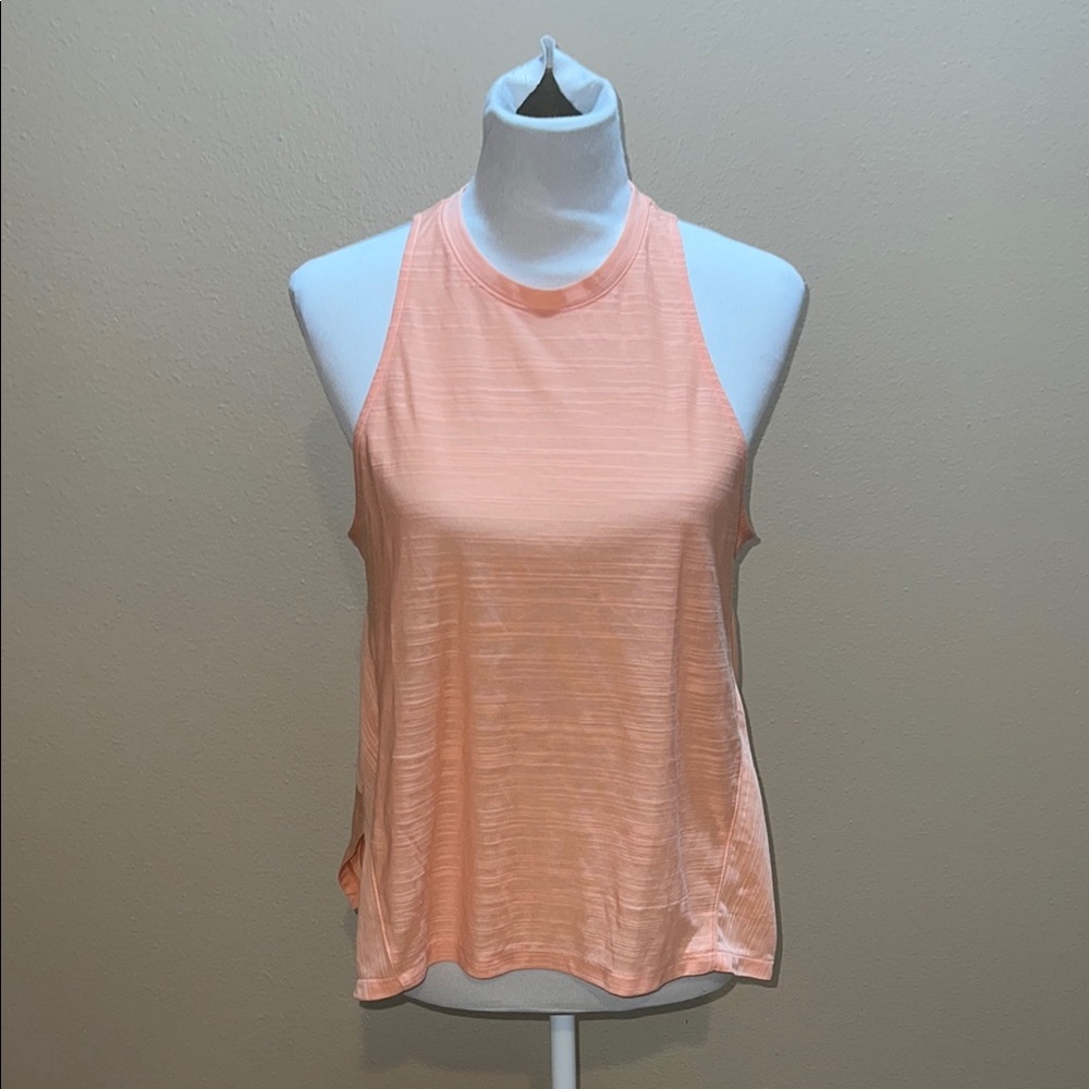 Women’s Peach High-Neck Tank Top